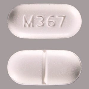 M367 Hydrocodone White Oval Pill